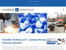 Tablet Screenshot of chandlermcnulty.com